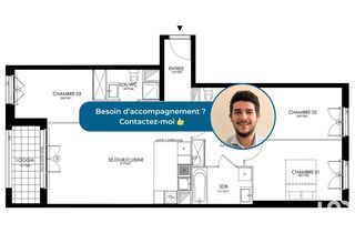  Appartement � vendre 4 pi�ces 81 m�