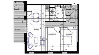  Appartement � vendre 3 pi�ces 66 m�