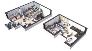  Appartement � vendre 4 pi�ces 93 m�