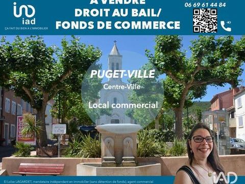 Vente Local d'activit&eacute;s 60 m&sup2; 16500 83390 Puget-ville