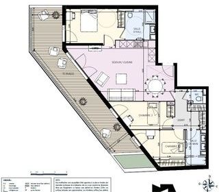  Appartement � vendre 4 pi�ces 86 m�