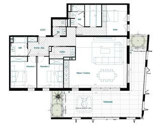  Appartement � vendre 4 pi�ces 131 m�