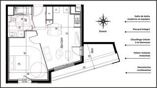  Appartement � vendre 2 pi�ces 42 m�