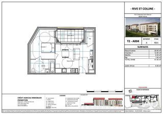  Appartement � vendre 2 pi�ces 41 m�