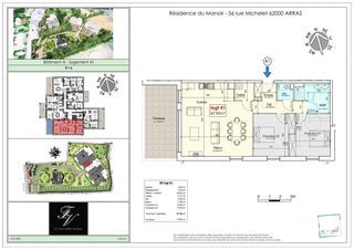  Appartement � vendre 3 pi�ces 87 m�