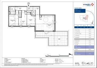  Appartement � vendre 4 pi�ces 84 m�