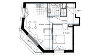  Appartement � vendre 2 pi�ces 51 m�