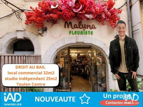 Vente Boutique/Local commercial 32 m&sup2; 37000 83000 Toulon