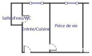  Appartement � vendre 1 pi�ce 25 m�