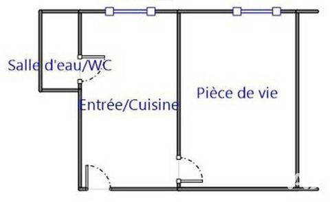  Appartement � vendre 1 pi�ce 25 m�