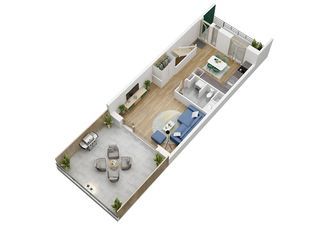  Maison � vendre 3 pi�ces 70 m�