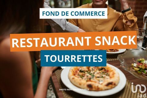 Vente Restaurant 110 m&sup2; 212000 83440 Tourrettes