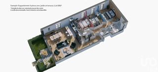  Appartement � vendre 3 pi�ces 59 m�