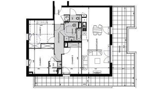  Appartement � vendre 4 pi�ces 88 m�