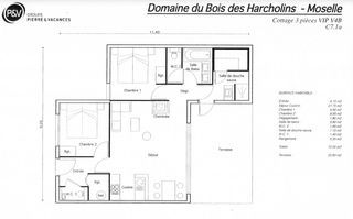  Maison � vendre 3 pi�ces 68 m�
