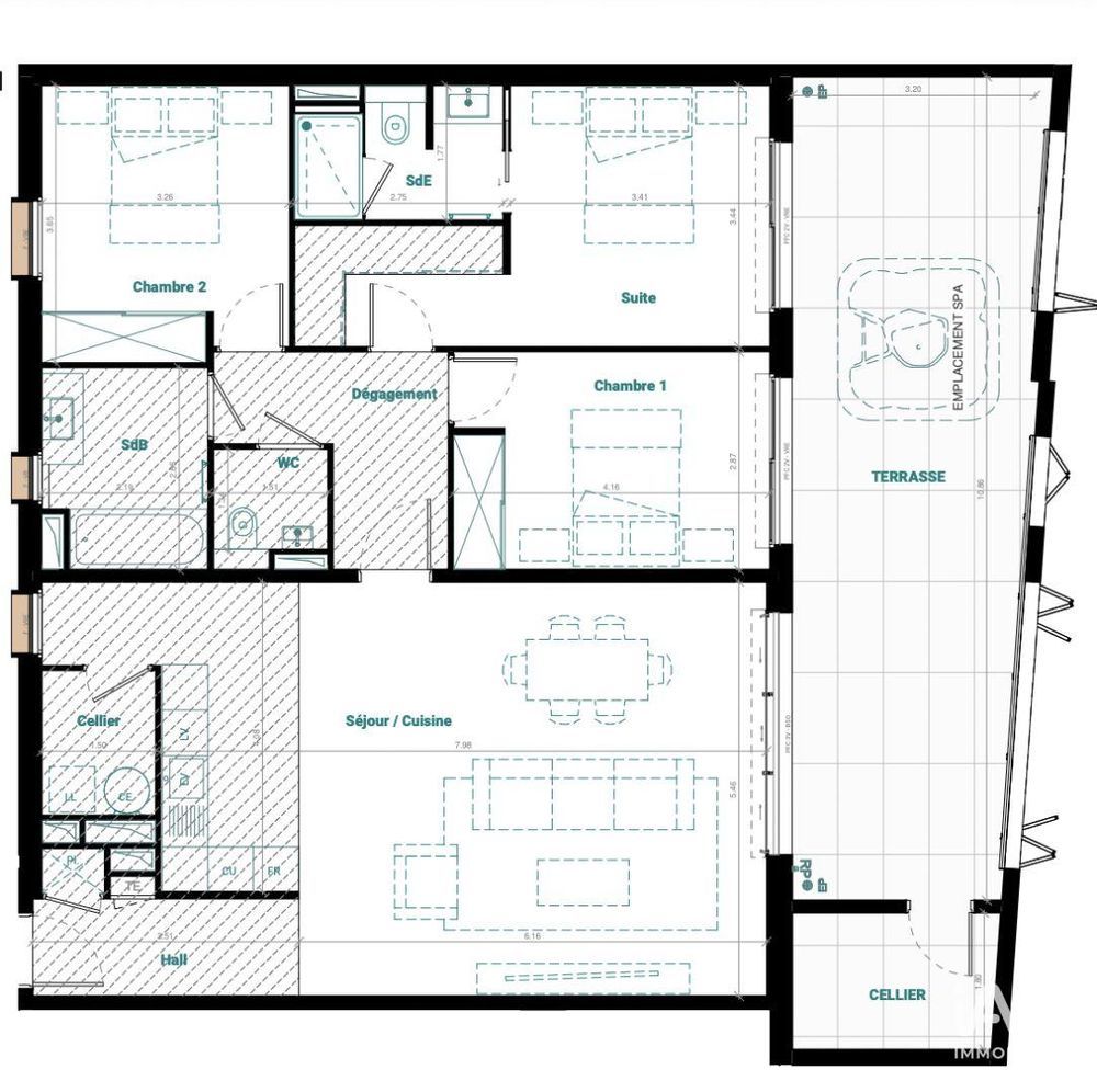 � vendre  Appartement Mauguio-Carnon-Plage (34130)