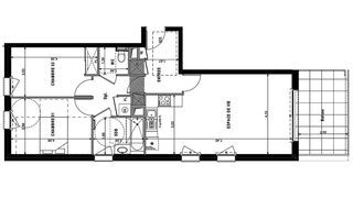  Appartement � vendre 3 pi�ces 68 m�