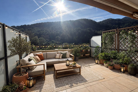   Menton - Gorbio au calme 2 pi�ces 48 m2 terrasse  27 m2, piscine Appartement - 2 pi�ce(s) - 48 m�