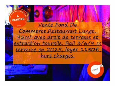 Fond de commerce Restaurant 139000 34000 Montpellier