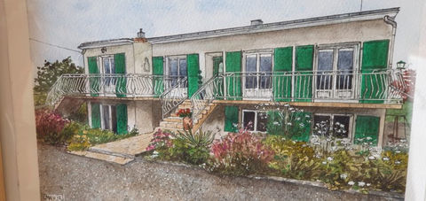 grande maison familiale 200m2 et son grand terrain au coeur du bourg 323000 Le Poiré-sur-Vie (85170)