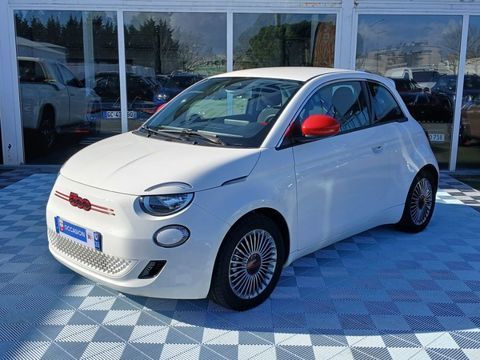 Fiat 500 III E 95 23.8KWH RED GPS Grand Ecran JA 2022 occasion Castelculier 47240