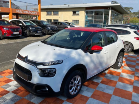 Citro&euml;n C3 III 1.2 PureTech 83 Ph.2 FEEL BUSINESS GPS Clim Auto Radar R 2021 occasion Castelculier 47240