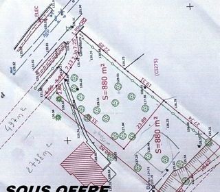 Terrain � vendre 880 m�