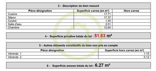  Maison � vendre 3 pi�ces 52 m�