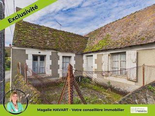  Maison � vendre 3 pi�ces 51 m� Prissac