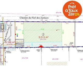  Terrain � vendre 513 m�