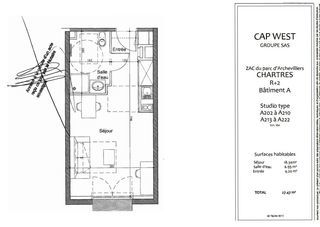  Appartement � vendre 1 pi�ce 27 m�