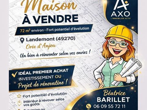   Maison Maison - 4 pi�ce(s) - 72 m�