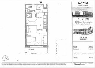  Appartement � vendre 1 pi�ce 26 m�