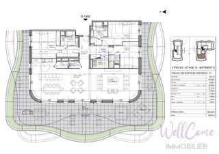  Appartement � vendre 4 pi�ces 196 m�