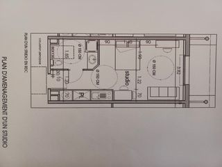  Appartement � vendre 1 pi�ce 27 m�