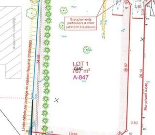  Terrain � vendre 767 m�