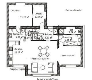  Maison � vendre 8 pi�ces 125 m�