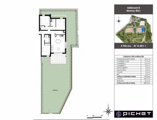  Appartement � vendre 4 pi�ces 97 m�