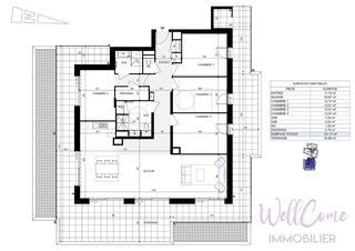  Appartement � vendre 5 pi�ces 131 m�