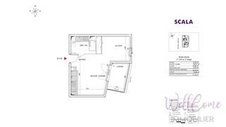  Appartement � vendre 1 pi�ce 34 m�