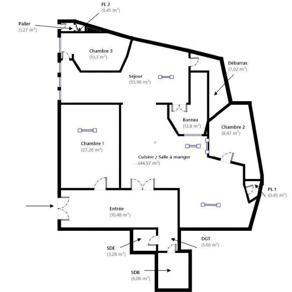 � vendre  Appartement Paris 18