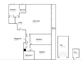  Appartement � vendre 4 pi�ces 96 m�