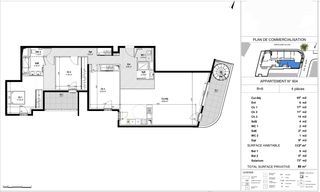  Appartement � vendre 4 pi�ces 113 m�