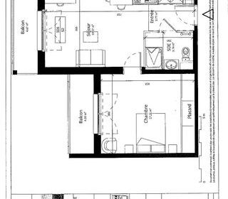  Appartement � vendre 2 pi�ces 42 m�