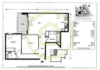  Appartement � vendre 3 pi�ces 70 m�