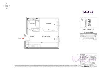  Appartement � vendre 3 pi�ces 39 m�