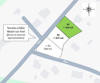  Terrain � vendre 518 m�