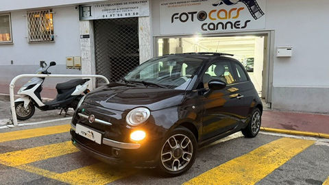 Fiat 500 1.2 8V 69CH S&S LOUNGE DUALOGIC 2009 occasion Cannes 06400
