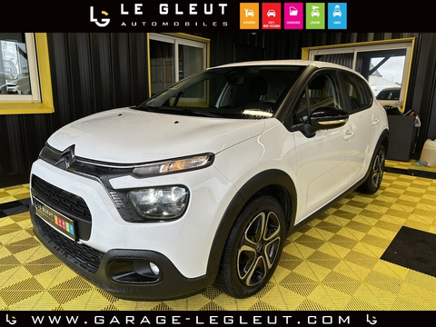 Citro&euml;n C3 1.5 BLUEHDI 100CH S&S BVM 6 FEEL NAV 2 PLACES 2021 occasion Qu&eacute;ven 56530