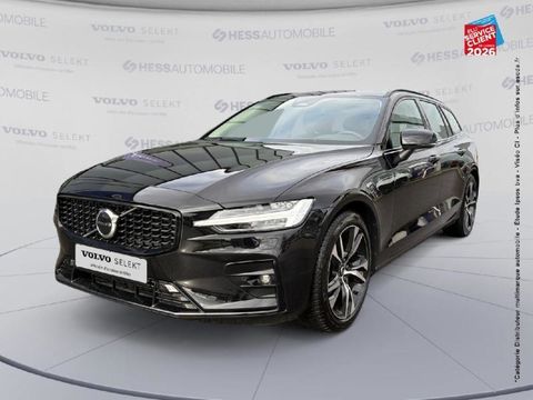 Volvo V60 B4 197ch Ultra Style Dark DCT 7 TOuvrant Siege chauf Volant 2025 occasion Metz 57050